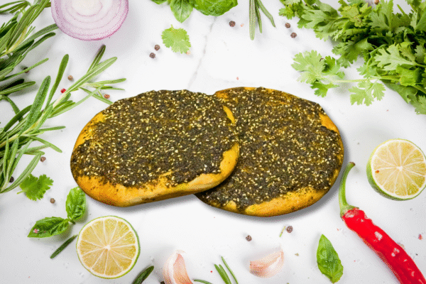 Za'atar - Pastry <br> فطيرة زعتر